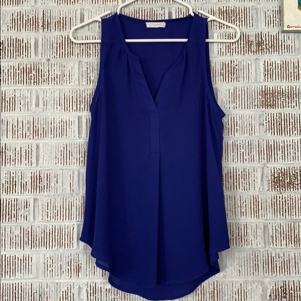 Colbalt Lish Blouse